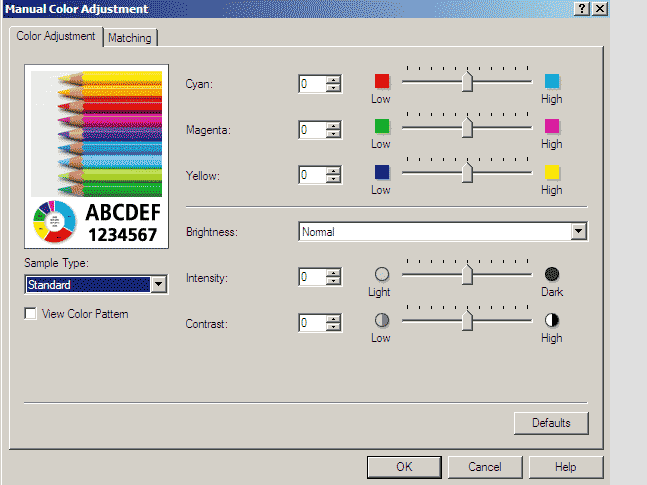 Настройка драйвера принтера Canon