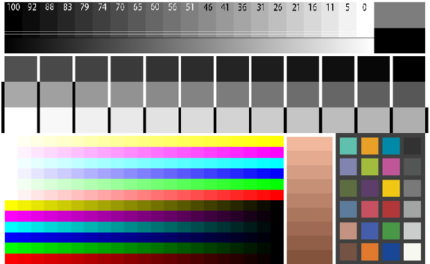 Профилирование принтера, определения параметров термопереноса
